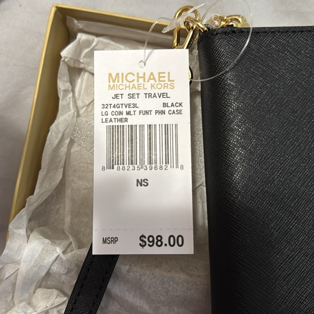 Michael Kors Black Wristlet - Picture 4 of 4